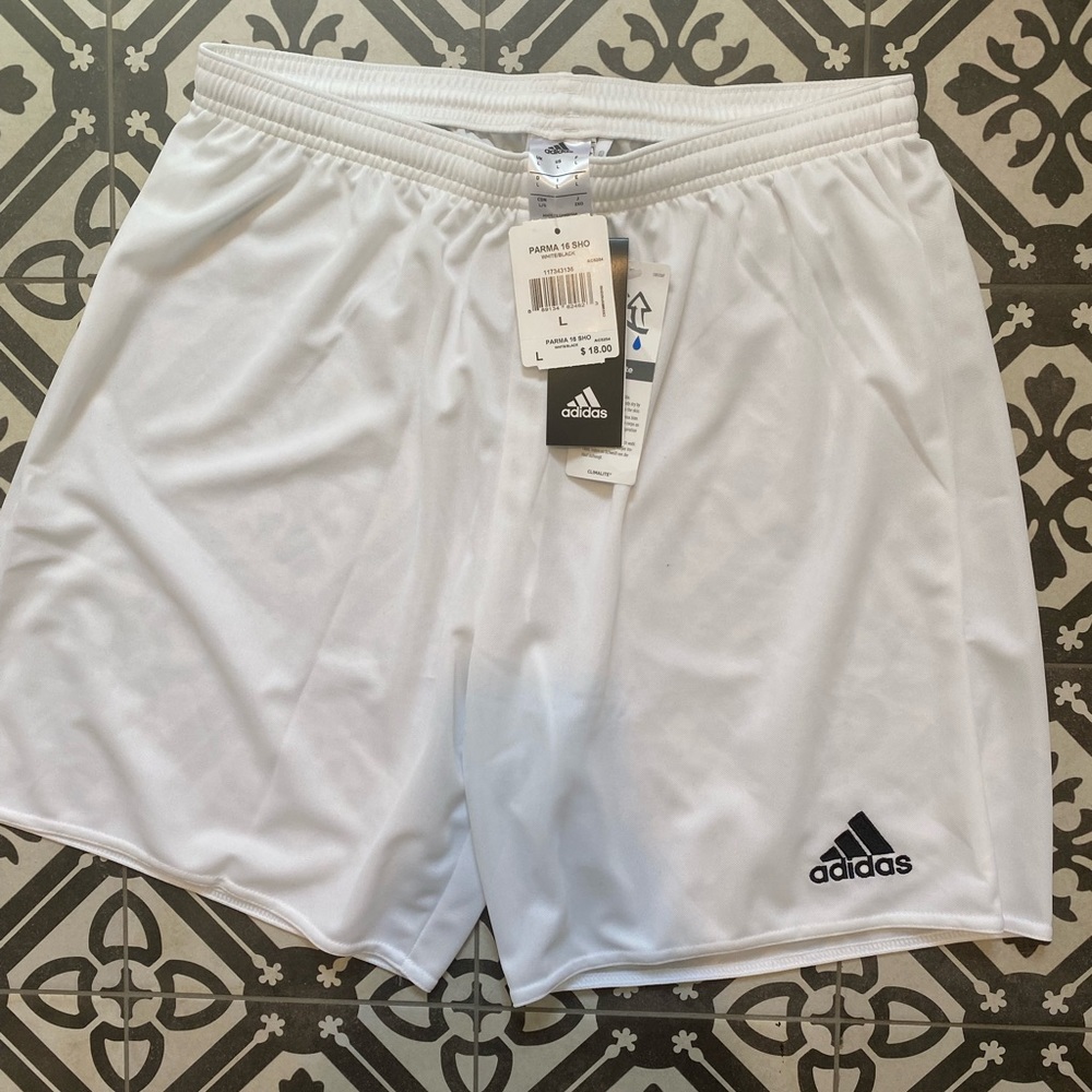 Adidas Men’s Parma 16 shorts in white